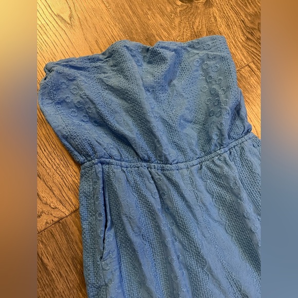 Lulu’s strapless embroidered jumpsuit - Picture 6 of 8